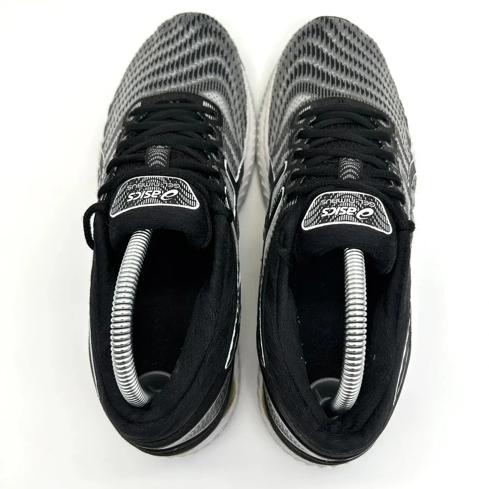 ASICS Gel-Nimbus 22 Shoes Womens 9 Wide Black White‎ Running Sneakers 1012A586